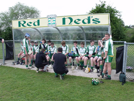 Action from the under 14 Ulster Féile final.