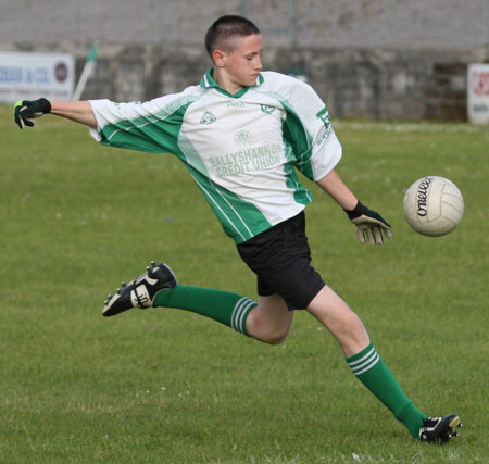 Action from the under 14 league game against Four Masters.