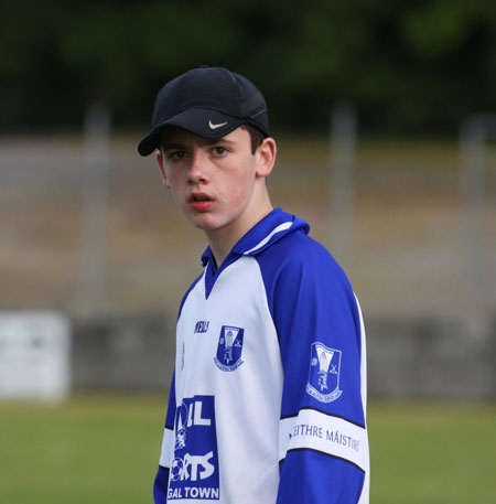 Action from the under 14 league game against Four Masters.