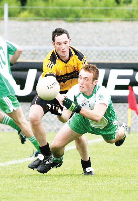 Action from the senior championship against Saint Eunan.