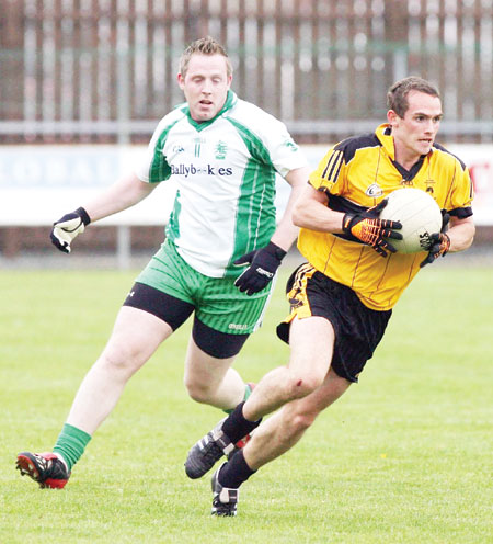 Action from the senior championship against Saint Eunan.