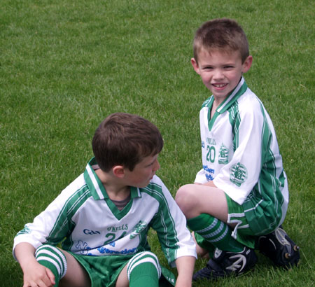 Action from the under 8 blitz in Letterkenny.