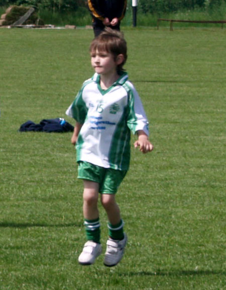 Action from the under 8 blitz in Letterkenny.