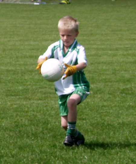 Action from the under 8 blitz in Letterkenny.