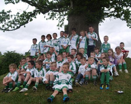 Action from the under 8 blitz in Letterkenny.