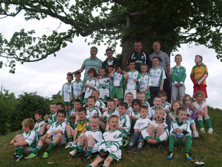 Action from the under 8 blitz in Letterkenny.