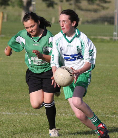 Action from the under 14 county semi final against MacCumhaill\'s.