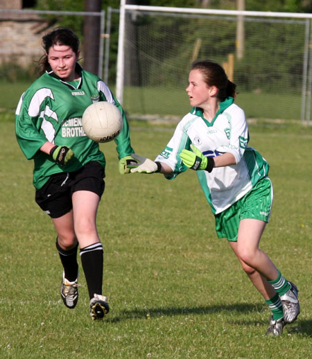 Action from the under 14 county semi final against MacCumhaill\'s.