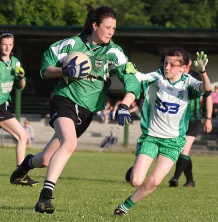 Action from the under 14 county semi final against MacCumhaill\'s.