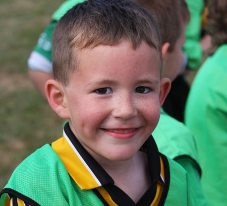 Action from the under 8 blitz against Saint Eunan.