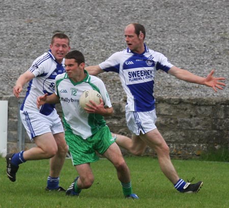 Action from the senior division two match against Fanad Gaels.