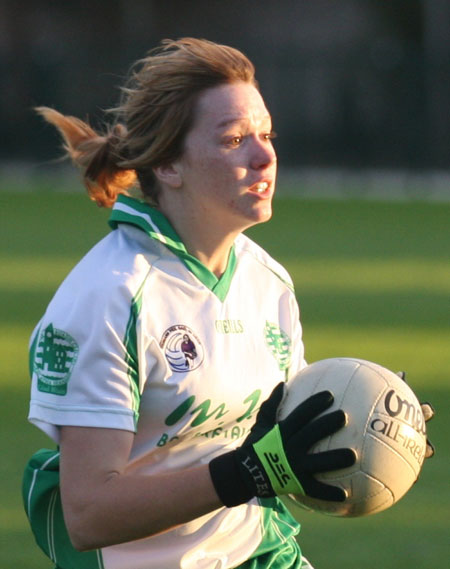 Action from the senior game between Aodh Ruadh and Naomh Conaill.