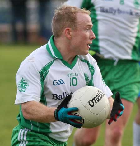 Action from the senior  division two match against MacCumhaill's.