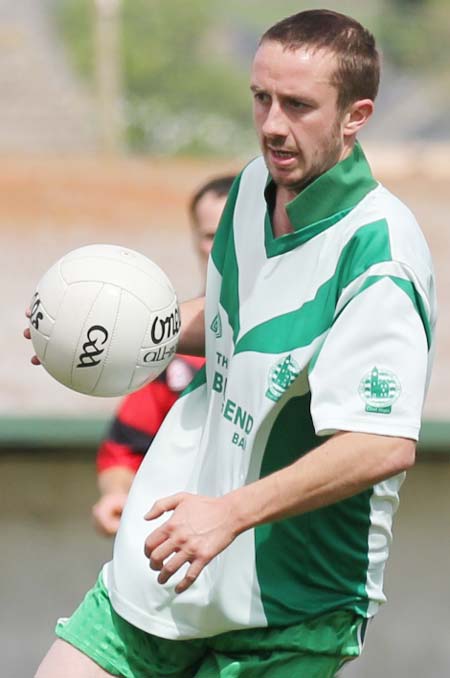 Action from the senior reserve division three match against Urris.