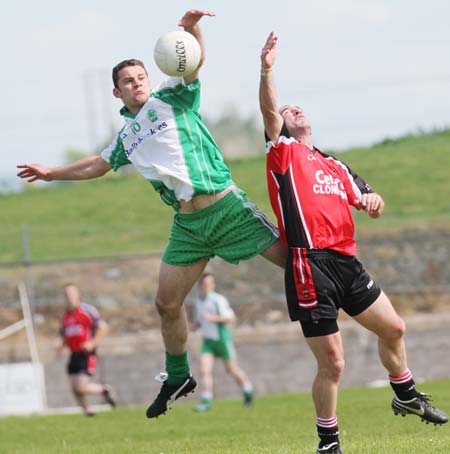 Action from the senior division three match against Milford.