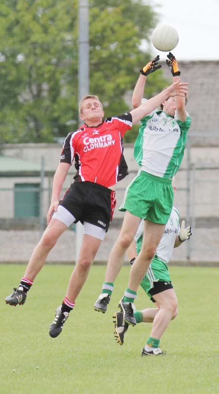 Action from the senior division three match against Milford.