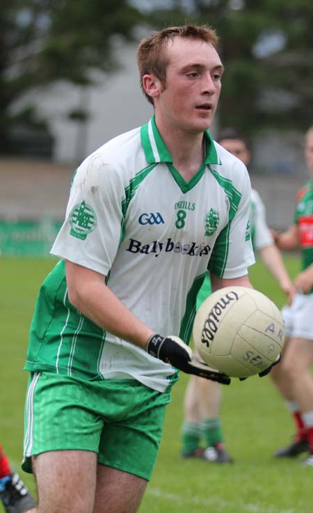 Action from the league match against Carndonagh.