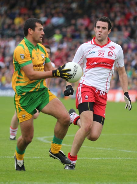 Action from the 2011 Ulster Final.