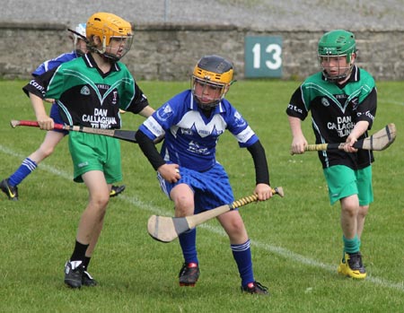 Action from the under 10 hurling blitz hosted by Aodh Ruadh.