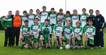 Action from the under 16 county championship semi-final against Buncrana.