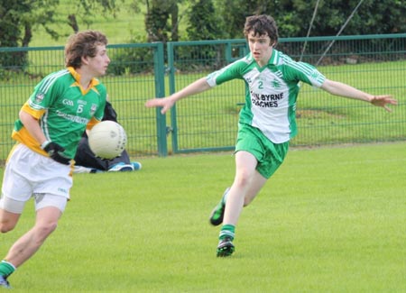 Action from the under 16 county championship semi-final against Buncrana.