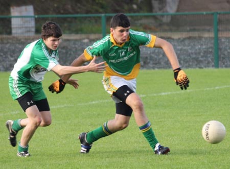 Action from the under 16 county championship semi-final against Buncrana.