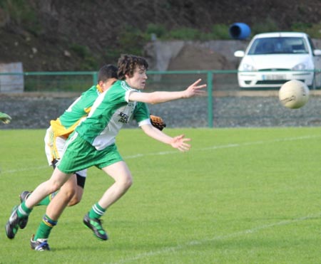 Action from the under 16 county championship semi-final against Buncrana.