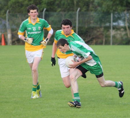 Action from the under 16 county championship semi-final against Buncrana.