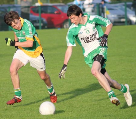 Action from the under 16 county championship semi-final against Buncrana.