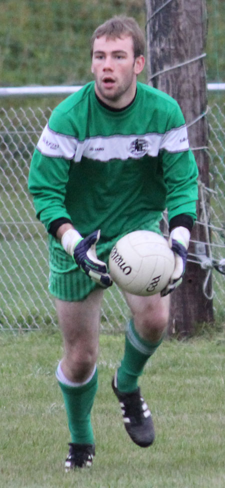 Action from the league match against Naomh Bríd.