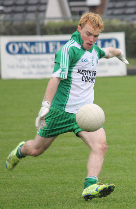 Action from the under 16 Ulster championship quarter final against Ramor United.