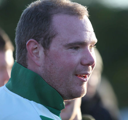 Action from the intermediate reserve football championship match against Saint Naul's.