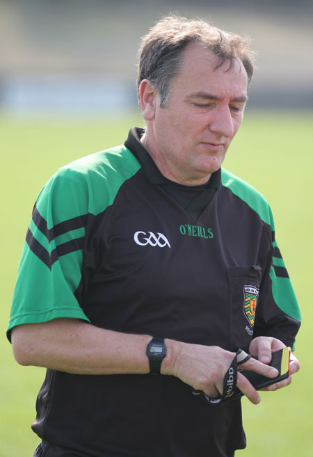 Action from the 2011 ladies under 14 B championship final between Aodh Ruadh and Urris.