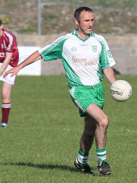 Action from the division three senior reserve football league match against Termon.