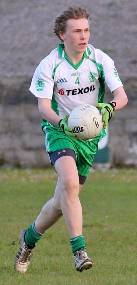 Action from the under 18 league game against Ardara.