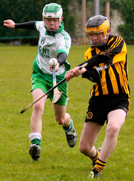 Action from the Alan Ryan - Seamus Grimes tournament.