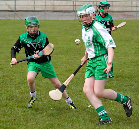 Action from the under 12 blitz in Ballyshannon.