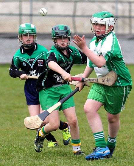 Action from the under 12 blitz in Ballyshannon.