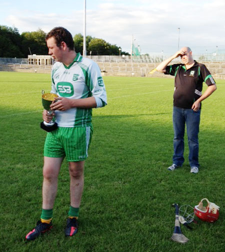 Action from the under 18 leage final against Setanta.