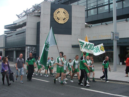 Pictures from Aodh Ruadh's underage hurlers' trip to the All-Ireland Feile