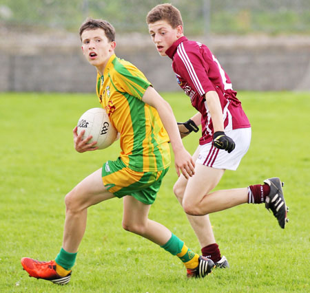 Action from the intercounty under 16 blitz hosted in Ballyshannon.