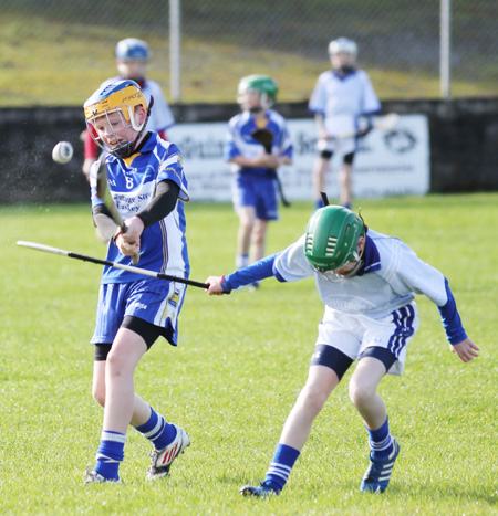 Action from the Aodh Ó Dlaigh tournament in Father Tierney Park.