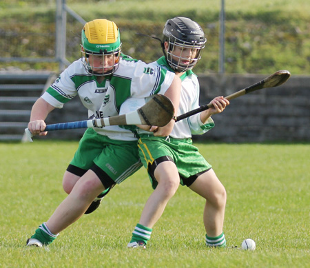 Action from the Aodh Ó Dlaigh tournament in Father Tierney Park.