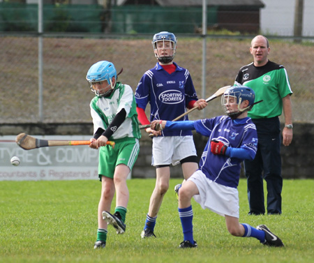 Action from the Aodh Ó Dlaigh tournament in Father Tierney Park.