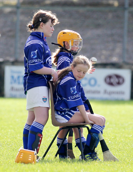 Action from the Aodh Ó Dlaigh tournament in Father Tierney Park.