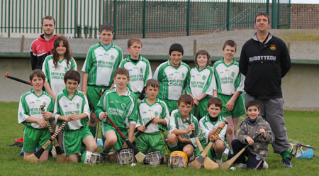 Action from the Aodh Ó Dlaigh tournament in Father Tierney Park.