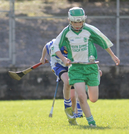 Action from the Aodh Ó Dlaigh tournament in Father Tierney Park.