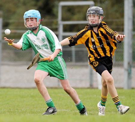 Action from the Aodh Ó Dlaigh tournament in Father Tierney Park.