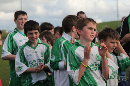 Action from the Aodh Ó Dlaigh tournament in Father Tierney Park.