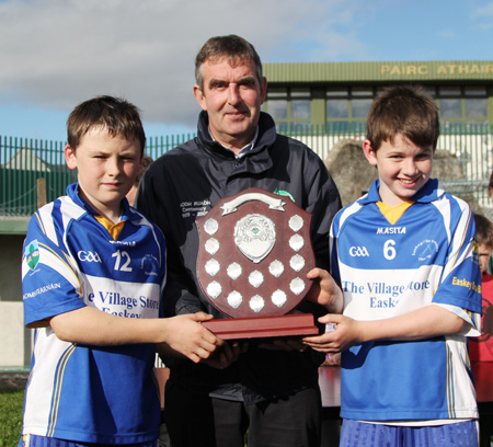 Action from the Aodh Ó Dlaigh tournament in Father Tierney Park.